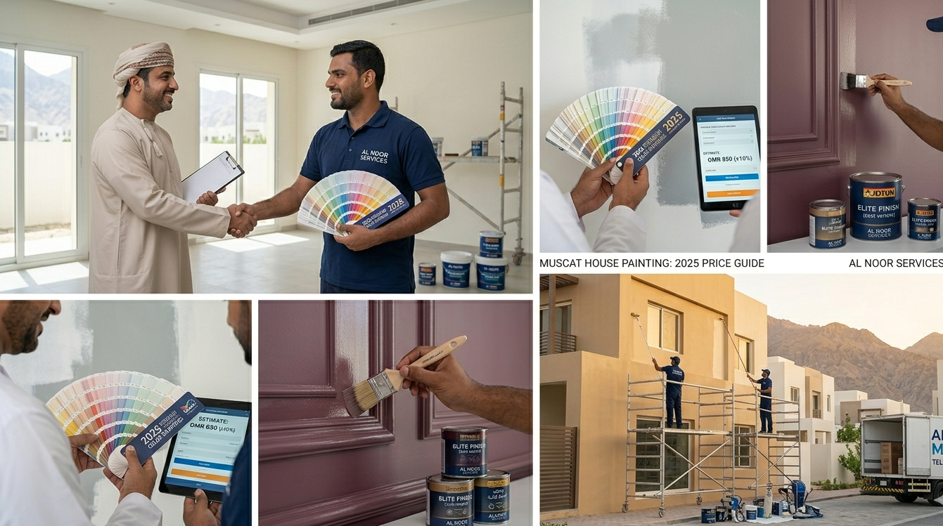 House Painting costs in Muscat Oman 2025
