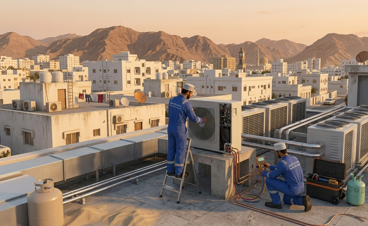 AC installation in Muscat