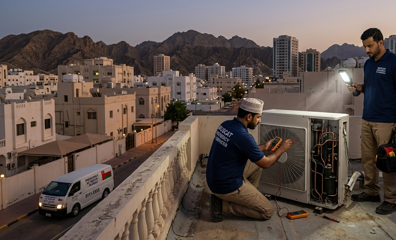Emergency AC Repair in Muscat