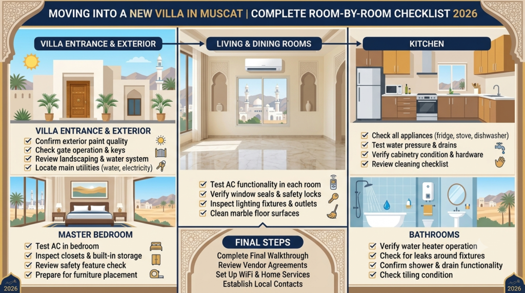 Moving into a New Villa in Muscat