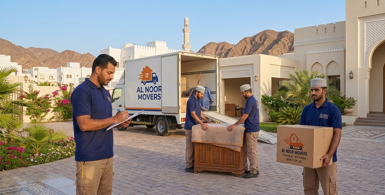 movers and packers in Muscat