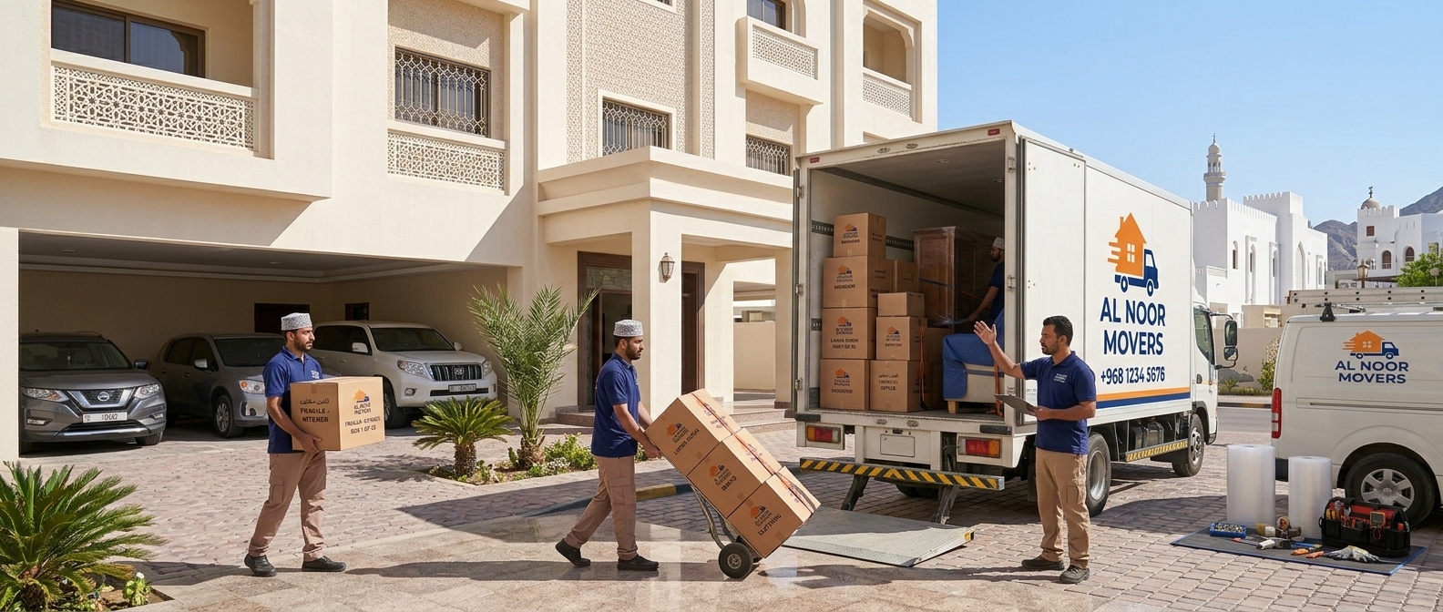 shifting services in Muscat