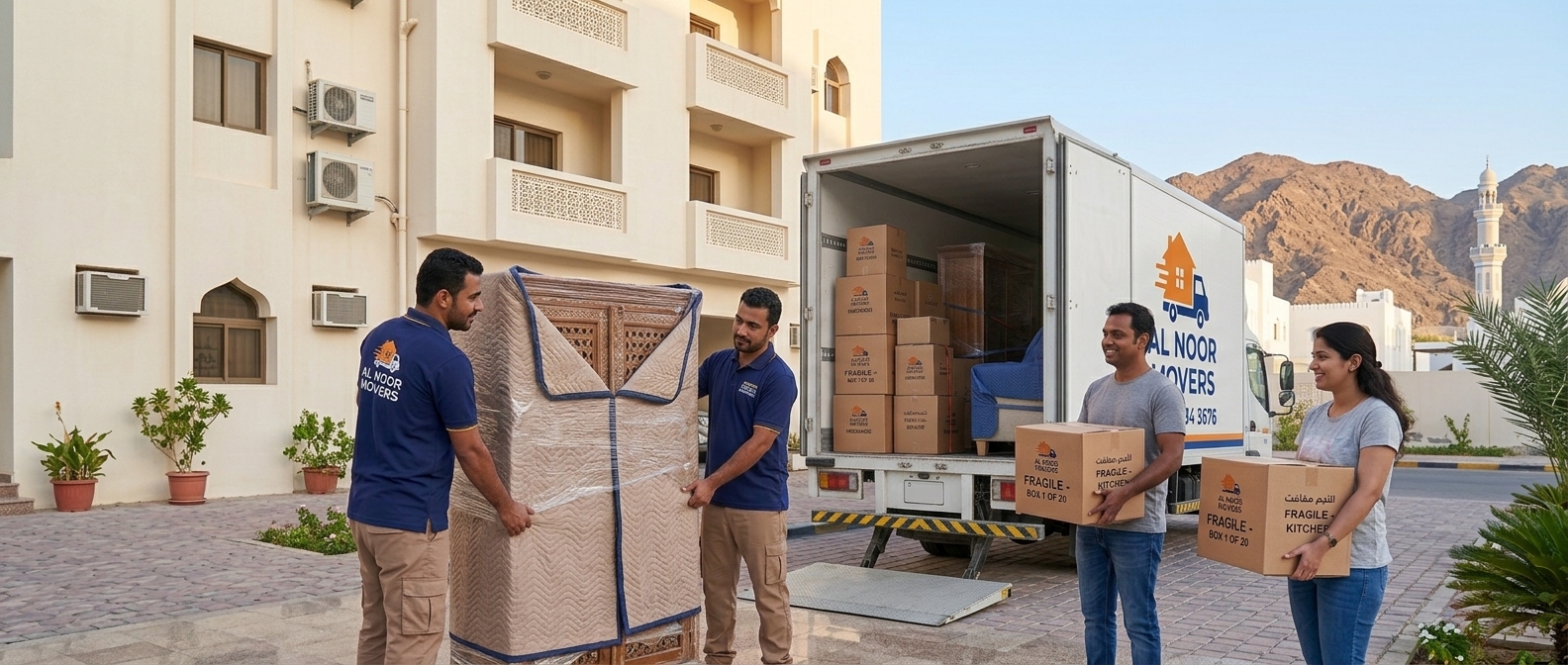 Cheap Movers in Muscat